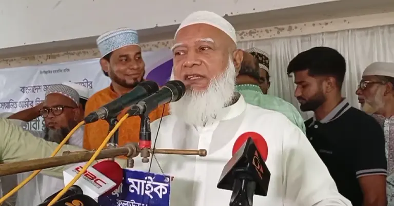নির্বাচনে অন্য কোনো দেশের হস্তক্ষেপ কাম্য নয়: জামায়াত আমির
